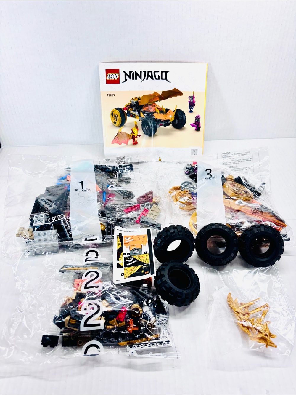 Lego Ninjago 71769: Cole's Dragon Cruiser Retired 100% Complete Manual Sealed